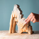 Large Wooden Mountain Cliff