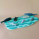 Large Wooden Play Base - Ocean