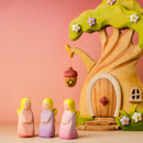 Wooden Fairy - Coral
