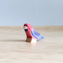 Wooden Crimson Rosella