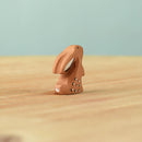 Wooden Rabbit Baby - Curious