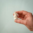 Wooden Easter Rabbit Baby - Curious