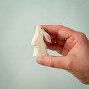 Wooden Easter Rabbit - Curious