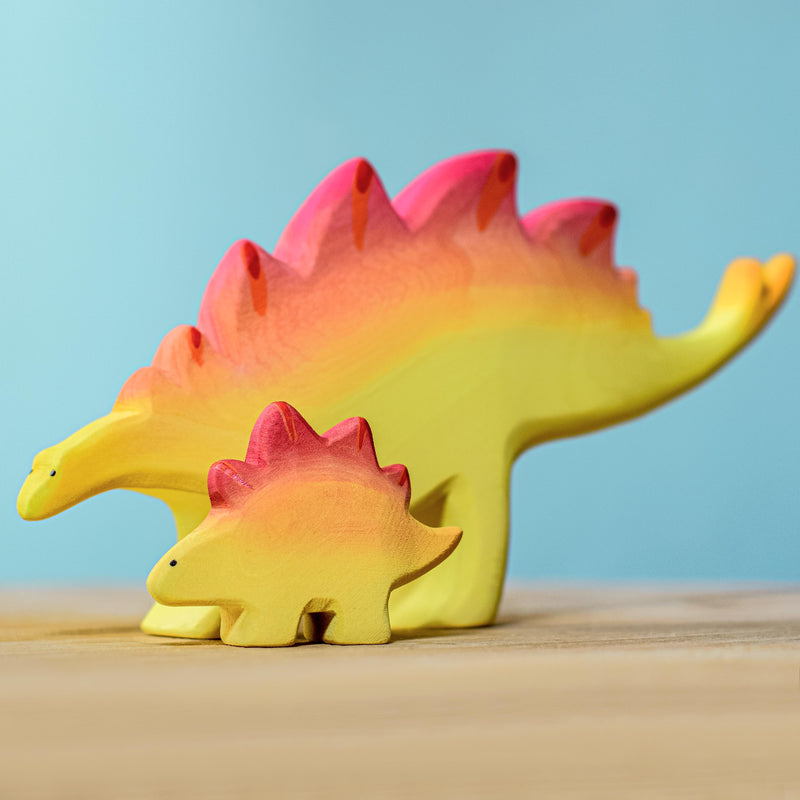 Large Wooden Stegosaurus