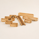 Wooden Miniature Farm Accessories Set