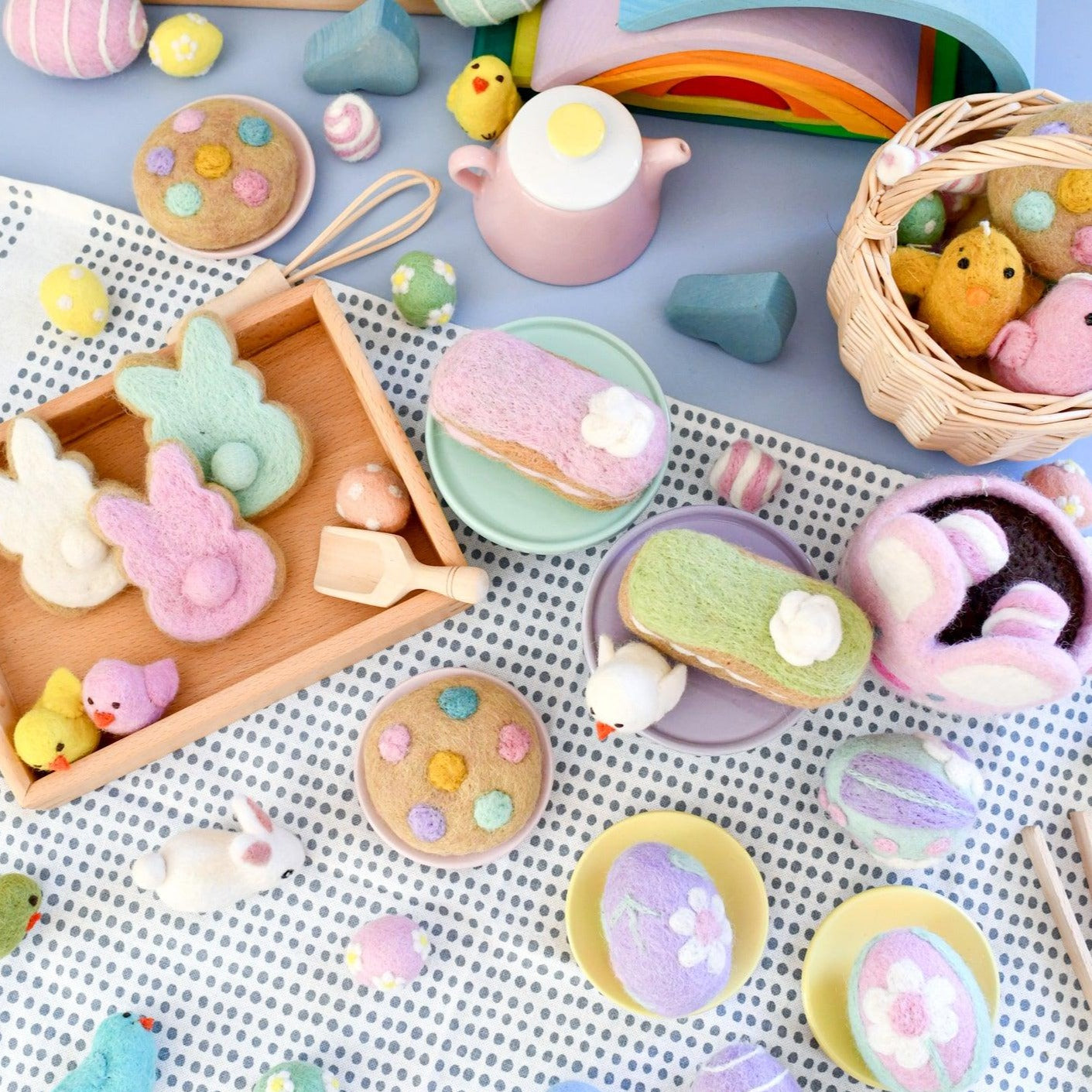 Felt Toy Cookie | Pretend Play Toys | Felt Play Food