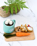 Santa's Snacks Set - Blue Cup