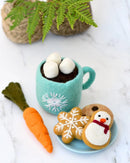 Santa's Snacks Set - Blue Cup