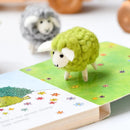 Felt Toy Sheep - Green