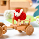 Felt Toy Sheep - Red