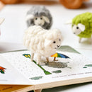 Felt Toy Sheep - White