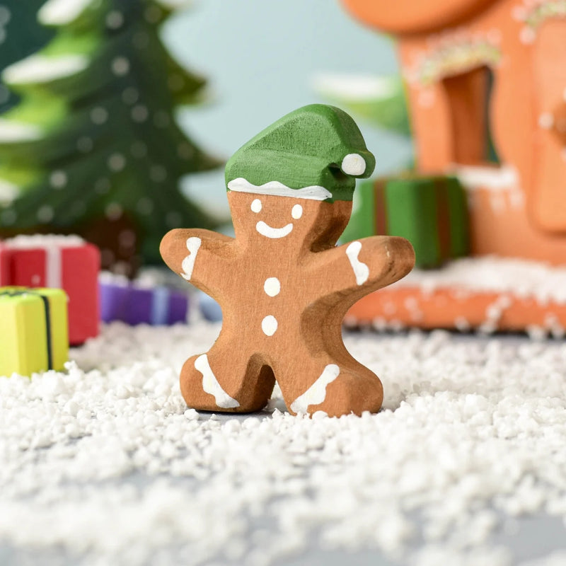 Wooden Gingerbread Cookie - Boy