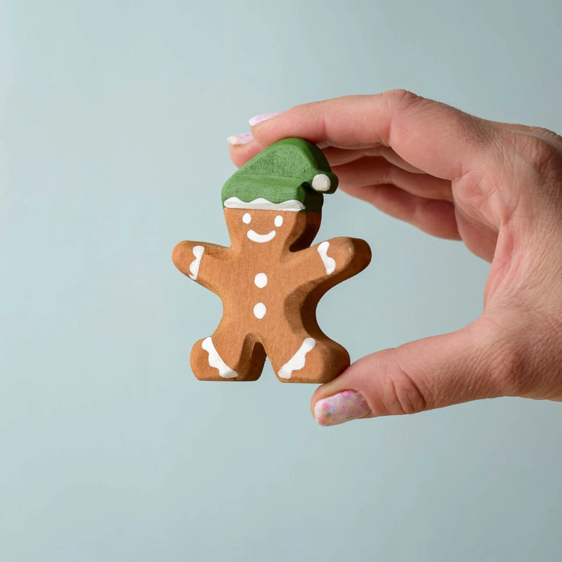 Wooden Gingerbread Cookie - Boy