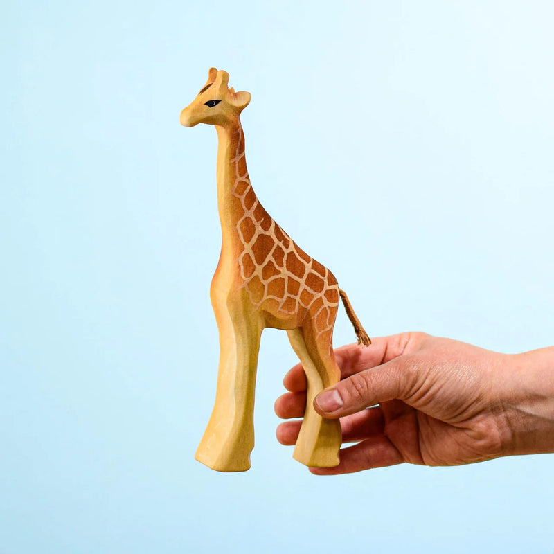 Wooden Toy Giraffe | Wooden Animal Figures | Bumbu Toys Aus