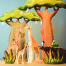 Large Wooden Giraffe - Female