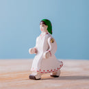 Wooden Girl Walking