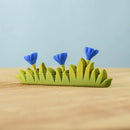 Large Wooden Wildflowers - Blue