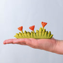 Large Wooden Wildflowers - Orange