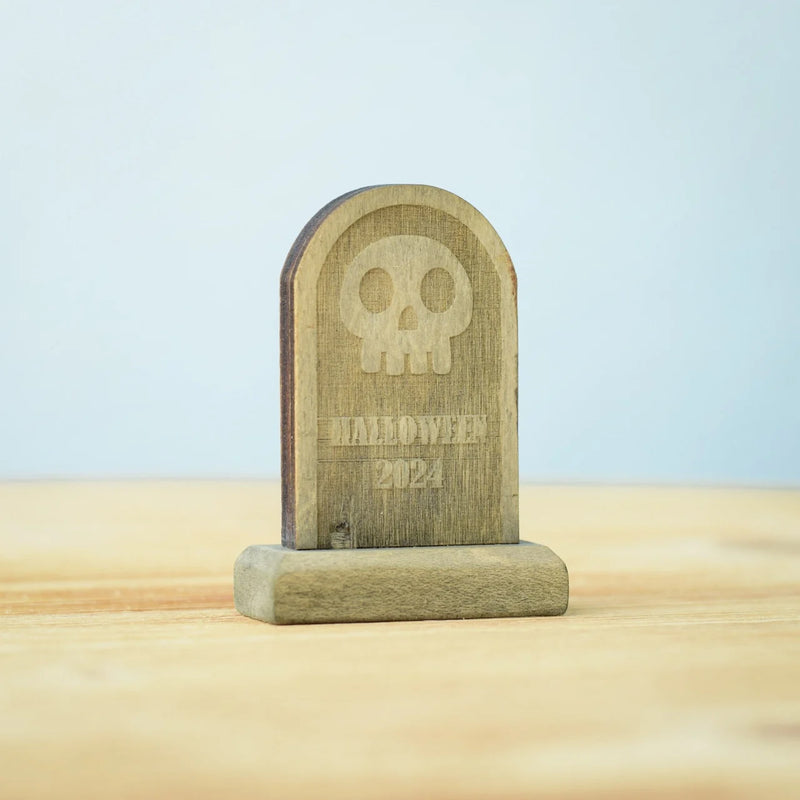 Wooden Gravestones - Set Of 2