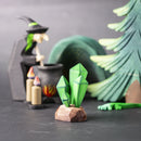 Wooden Crystal - Green