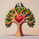 Wooden Heart Tree