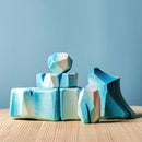 Large Set of Wooden Ice Rocks