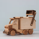Large Wooden Garbage Truck