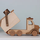 Large Wooden Garbage Truck