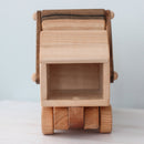 Large Wooden Garbage Truck