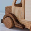 Large Wooden Garbage Truck