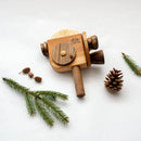 Wooden Retro Video Camera