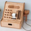 Wooden Cash Register Set
