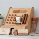 Wooden Cash Register Set