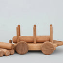 Large Wooden Train Set