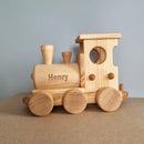 Large Wooden Train Set
