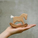 Wooden Rocking Horse - Miniature