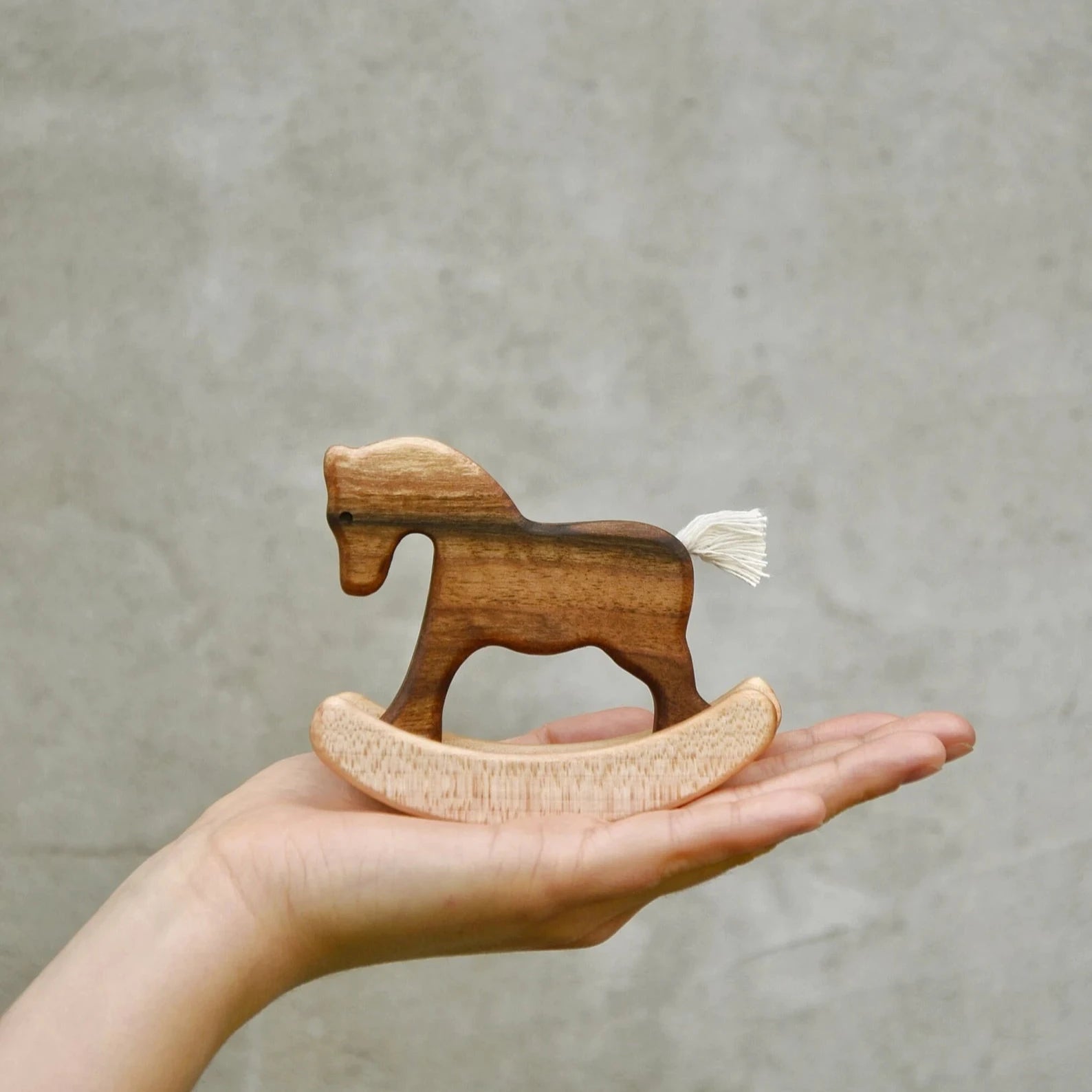 Miniature Rocking Horse | Eco Wooden Toys | Keepsake Toys