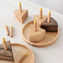 Wooden Birthday Cake