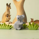 Wooden Koala, Joey & Tree Set