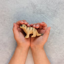 Wooden Meerkat - Crouching