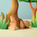 Wooden Monkey - Mother