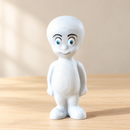 Little Ghost - Arms at Sides by Noelino Toys, standing with arms at sides