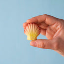 Wooden Seashell - Orange