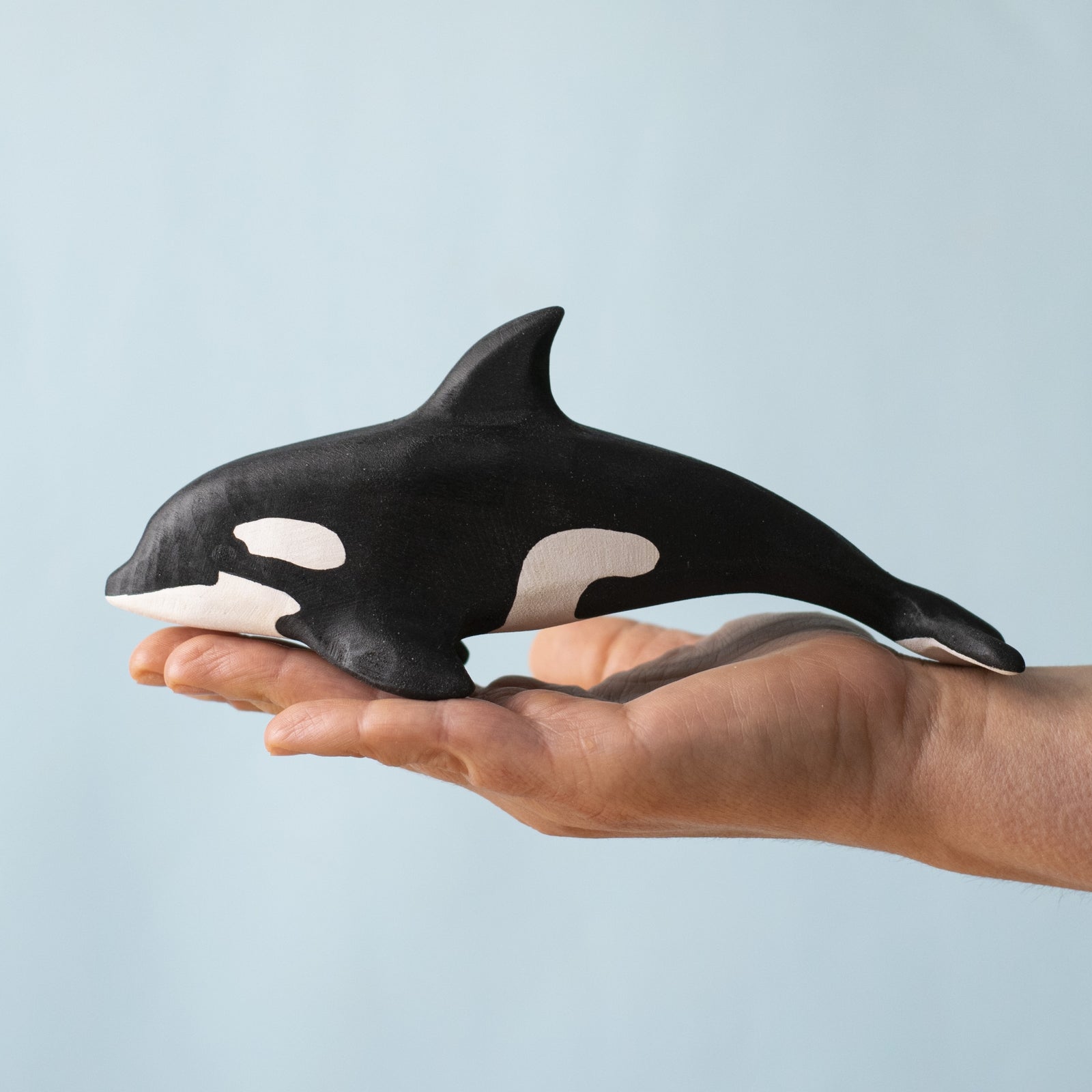 Wooden Toy Orca | Wooden Sea Animals | Bumbu Toys