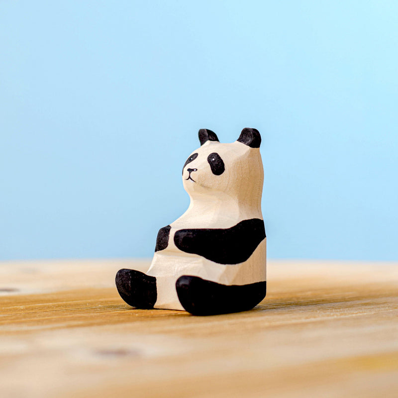 Wooden Panda Bear