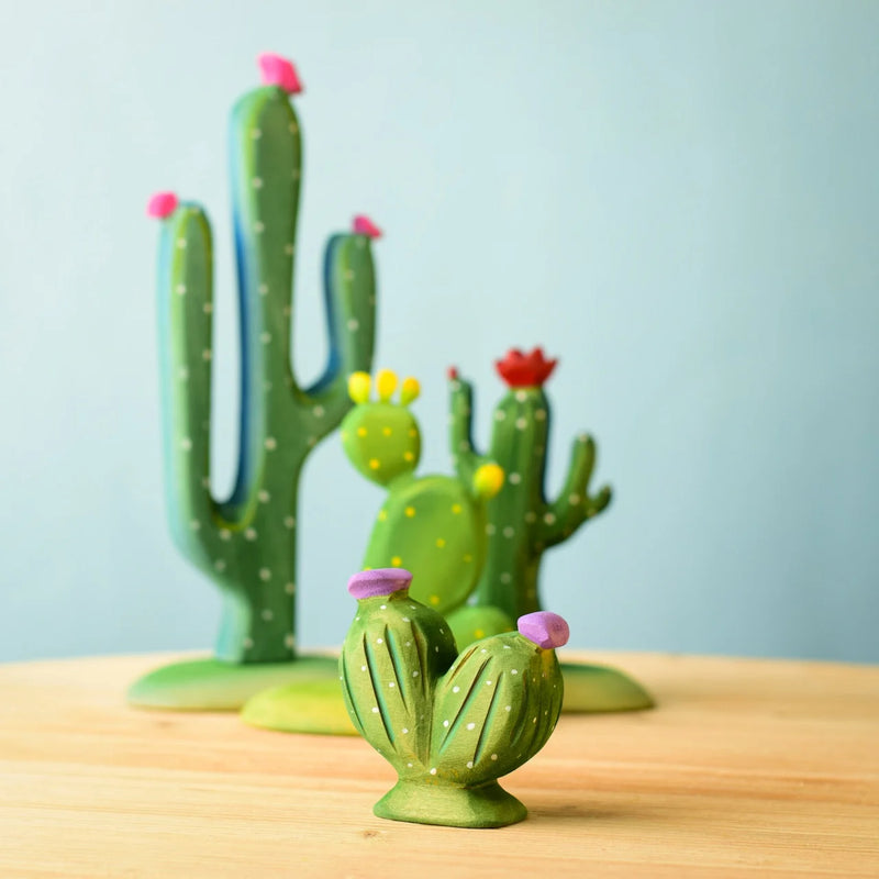 Wooden Pin Cushion Cactus