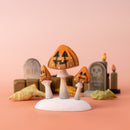 Wooden Pumpkin Mushroom Set