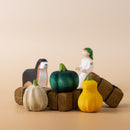 Wooden Pumpkin Patch - Set of 3