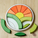 Round Puzzle - Sunny Hills