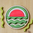 Round Puzzle - Watermelon